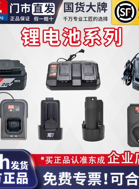 东成20V充电器锂电池FFBL2040东成座充CL20-01扳手电锤角磨机配件