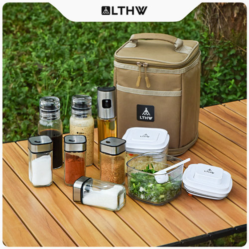 LTHW旅腾便携调味瓶套装户外露营野炊用品烧烤调料分装瓶组合装