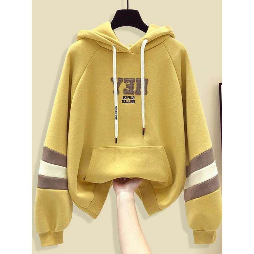 连帽卫衣女2025春秋新款宽松韩版时尚长袖套头小个子短款休闲上衣