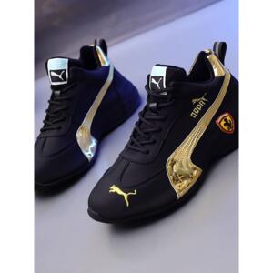 真皮男鞋2025秋冬新款休闲运动鞋黑色软底舒适老爹鞋百搭情侣潮鞋