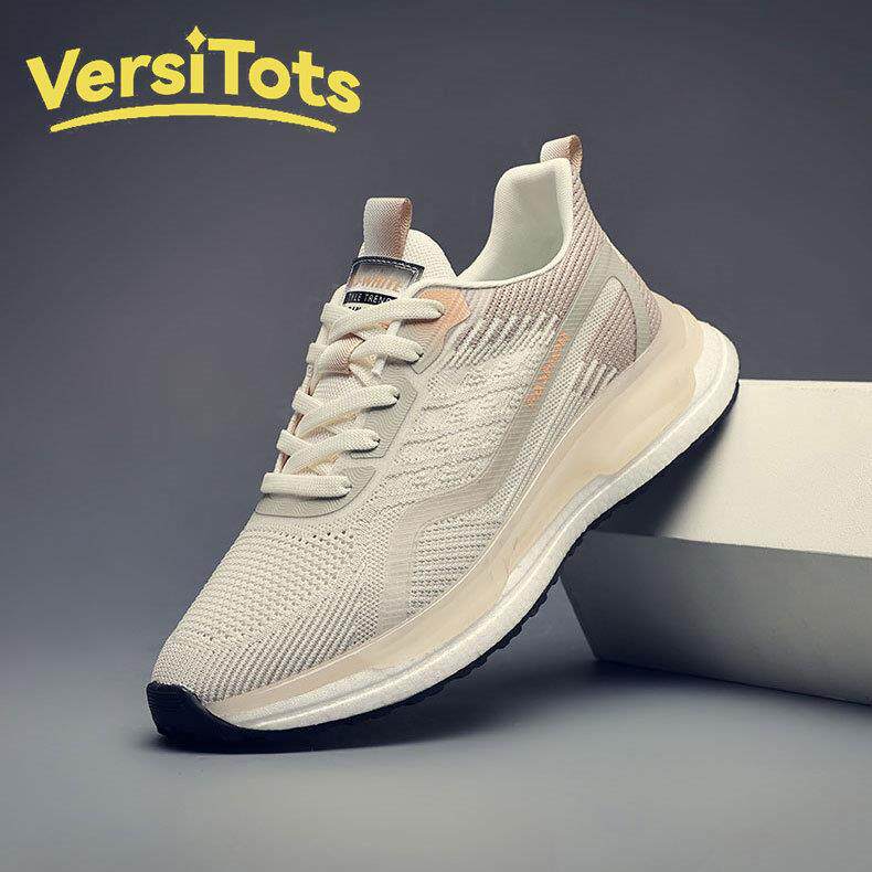 VERSITOTS男鞋2025新款夏季休闲鞋运动鞋男网面鞋透气轻便