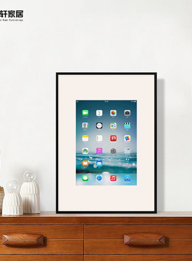 旧iPad改造电子相框摆台变时钟安卓苹果平板电脑装裱创意手工diy