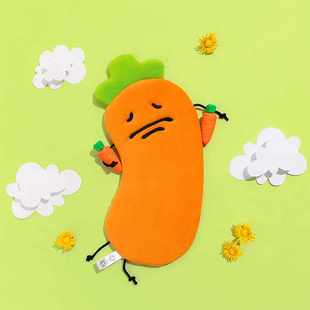 暹罗厘普眼罩毛绒眼罩田中秀珍助眠神器遮光午睡透气睡觉缓解疲劳