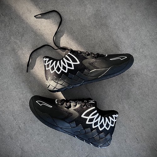 PUMA彪马 MB.01 Low 拉梅洛鲍尔一代 减震包裹性篮球鞋 376941-12