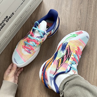 LiNing李宁 利刃5V2 内向艺术家 聚核芯科技 支撑包裹舒适篮球鞋