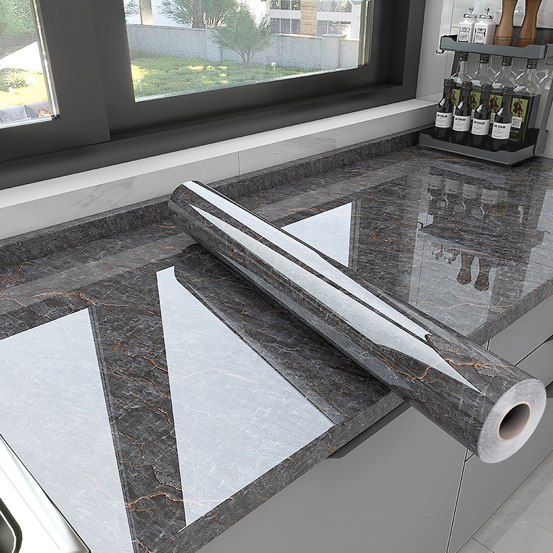 厨房防油贴纸防火耐高温灶台台面贴膜墙纸自粘防水防潮大理石垫纸,家居饰品,软装墙贴,淘宝优惠券,粉丝福利购,淘宝优惠卷