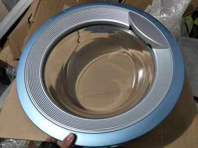 美的洗衣机MG70-1203EL（S)玻璃门框MG70-1203E(S)铰链门把手盖板