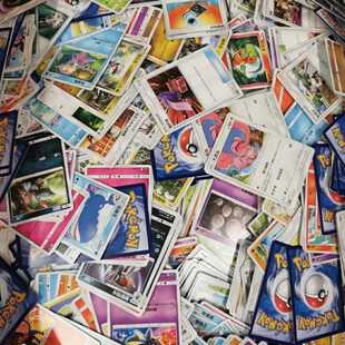 PTCG简中/日文宝可梦1斤/300张平卡有重复论斤无值钱卡无基本能量