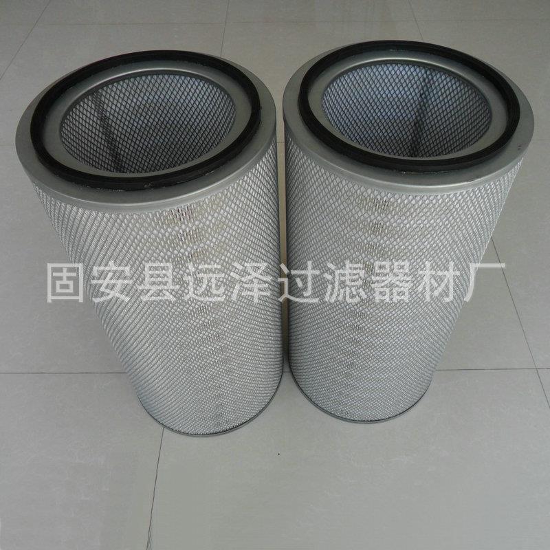供应大型空分制系统氧粉尘滤芯大风量燃气轮机空气滤芯