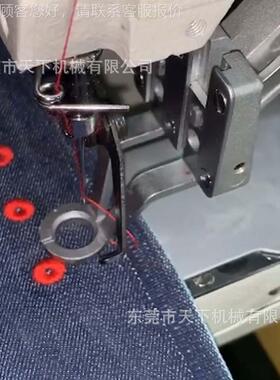 圈圆边打DAT-900锁孔机