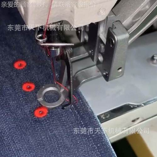 圈圆边打DAT-900锁孔机