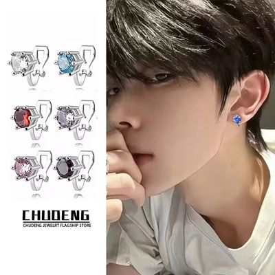 扳动无耳洞耳夹男女耳环配饰