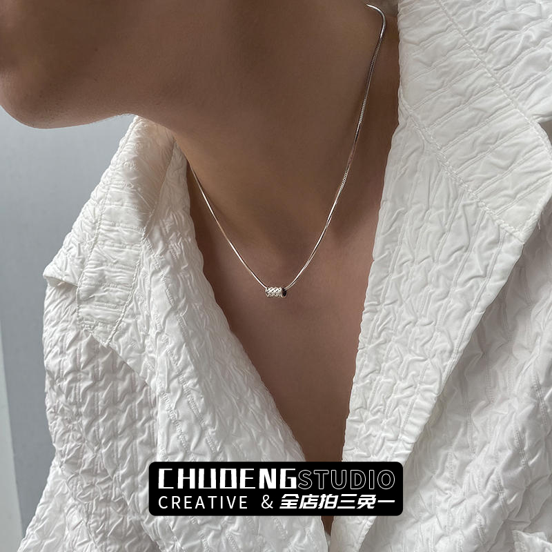 项链男潮蛇骨链潮牌百搭简约韩版