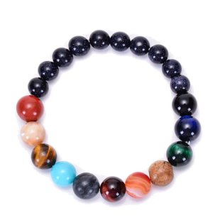 宇宙星系太阳系八大行星球手链手串学生闺蜜男女情侣学生饰品礼物