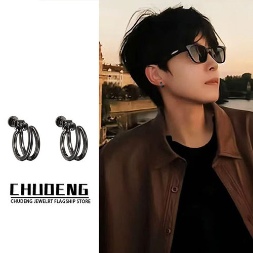 无耳洞耳夹男耳骨夹个性百搭简约