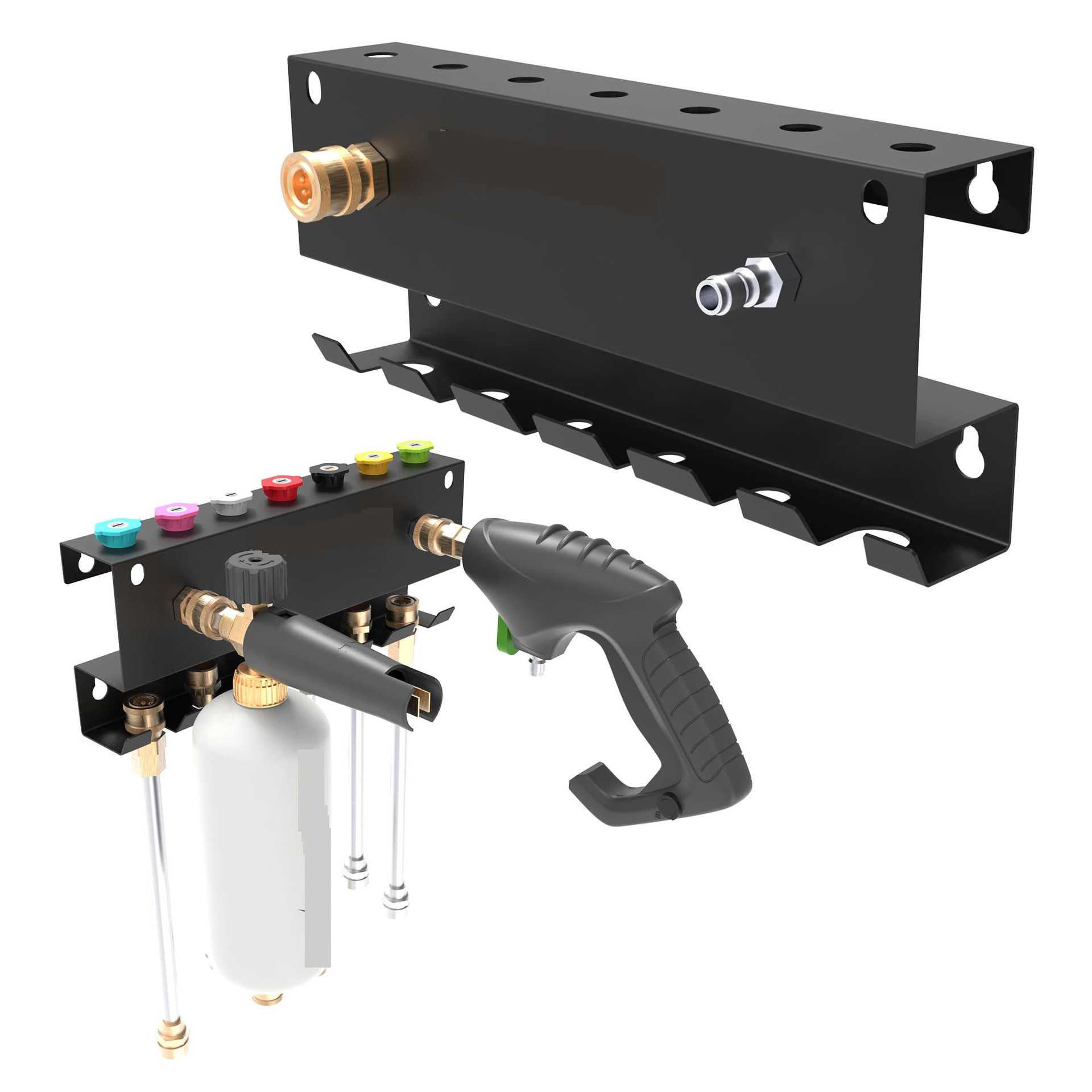 跨境专供高压清洗机挂架 Pressure Washer Gun Holder