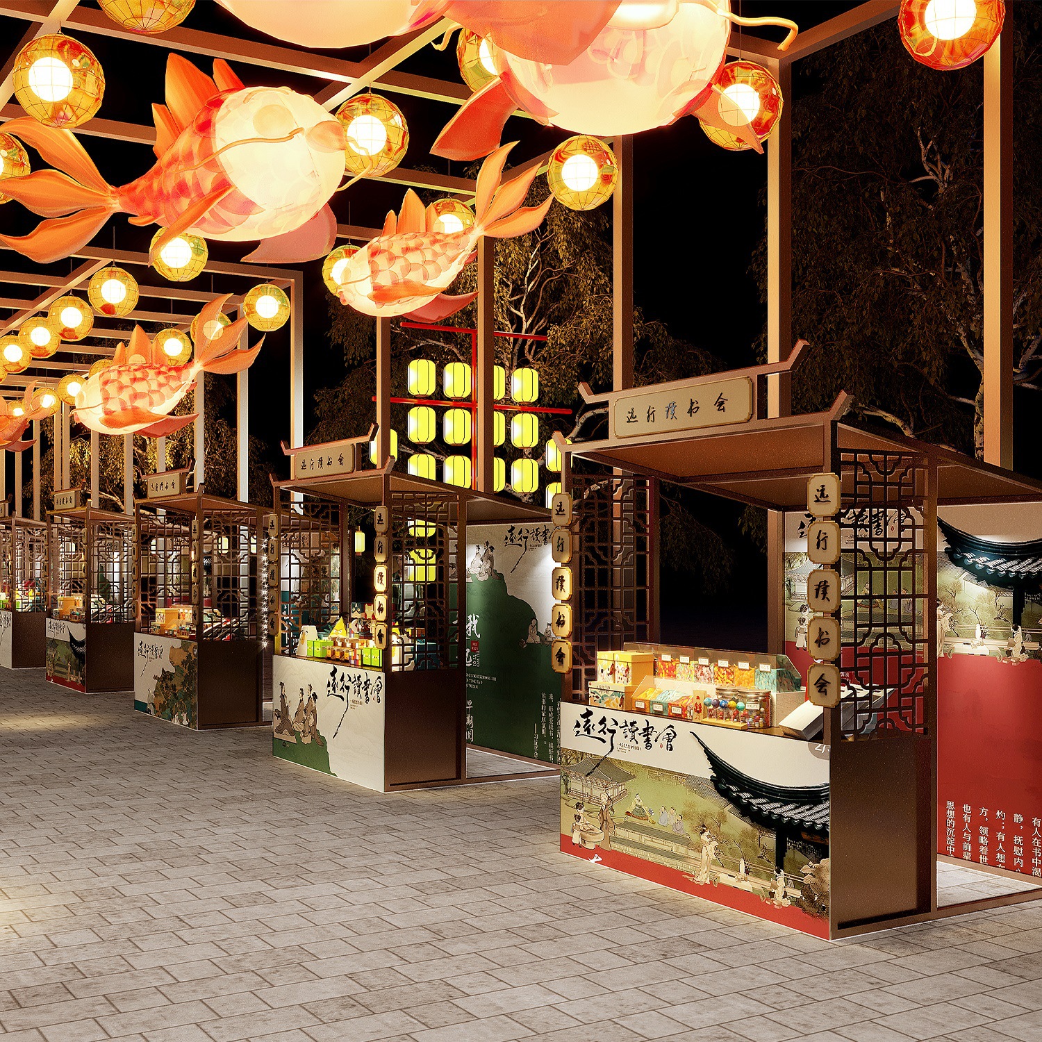 古风景区摆摊架铁艺摆摊货架车