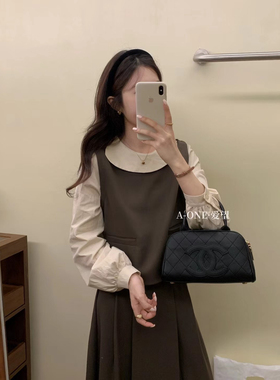 A-one爱望新款半身裙两件套女秋装搭配高级感文艺气质女套装24277