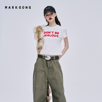 MARKGONGJEALOUS修身短袖T恤