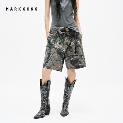 MARKGONG工装短裤