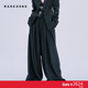 休闲秋冬女装 JENNIE同款 打褶装 饰阔腿西裤 SALE MARKGONG