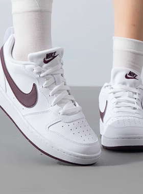 耐克NIKE 2024秋季新款COURT BOROUGH舒适透气休闲女板鞋DV5456