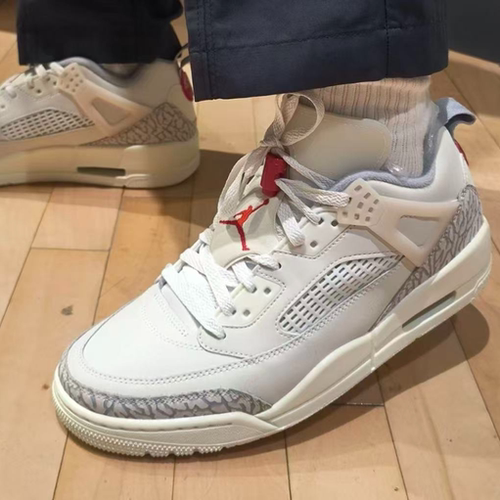 耐克Nike Jordan Spizike low 舒适 米红低帮休闲鞋 FQ3950-100