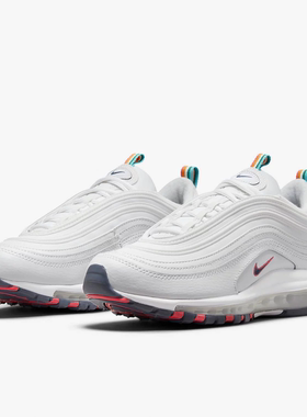 Nike Air Max 97 白色 网面气垫缓震休闲运动跑步鞋女 DH1592-100