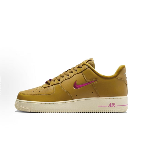 NIKE/耐克 Air Force 1  低帮百搭黄粉板鞋 FB8251-700