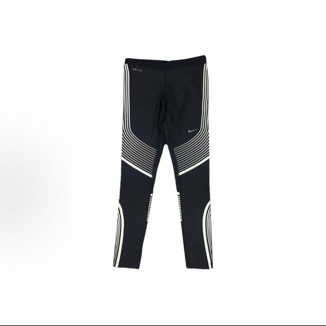 Nike耐克  速干紧身条纹 跑步长裤 男款 717751-013