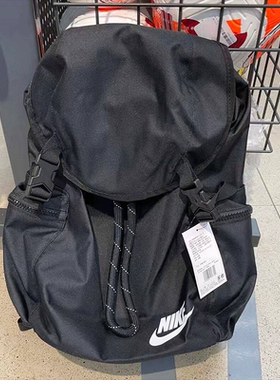 NIKE/耐克男女同款休闲运动百搭抽绳双肩背包 BA6150-010