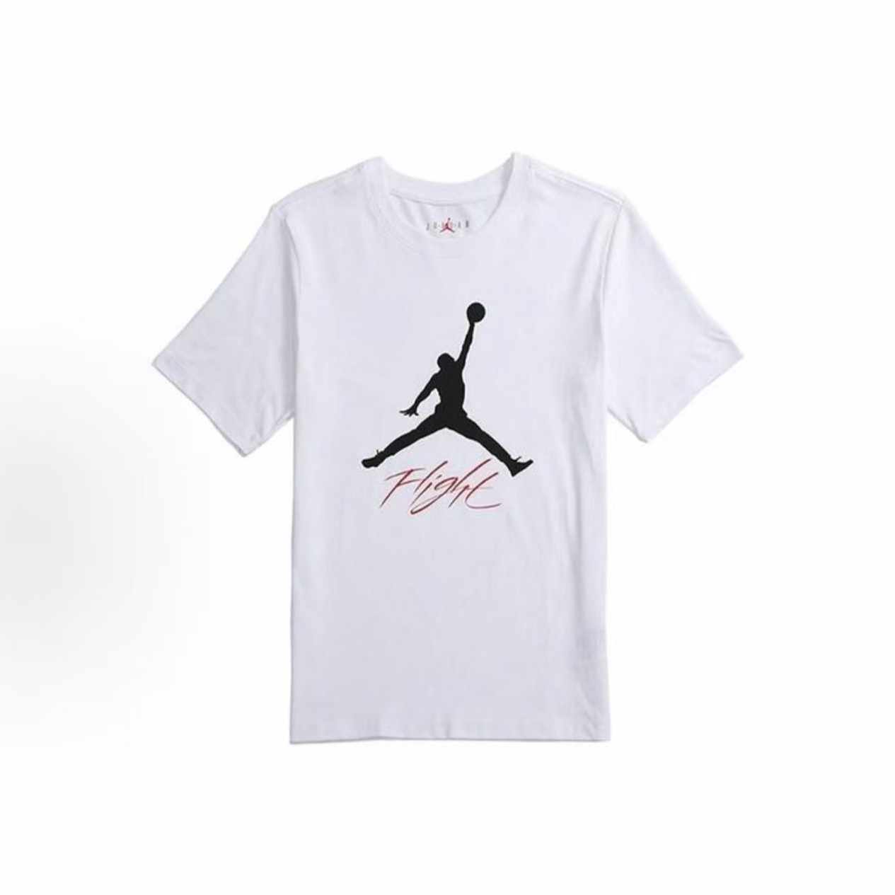 NIKE/耐克 Jordan AJ飞人logo 短袖T恤 男款白色 AO0665-100