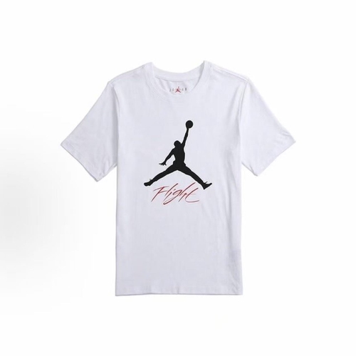 NIKE/耐克 Jordan AJ飞人logo 短袖T恤 男款白色 AO0665-100