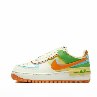Nike Air Force 1 SHADOW 低帮 板鞋 女款 米蓝DZ1847-103