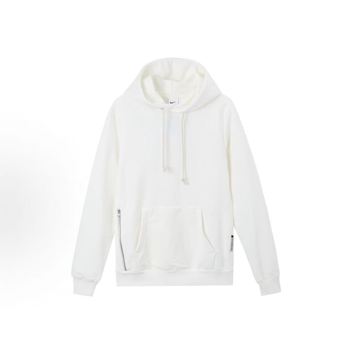 NIKE耐克 DRI-FIT 连帽速干套头帆白色男款卫衣  FZ0219-133