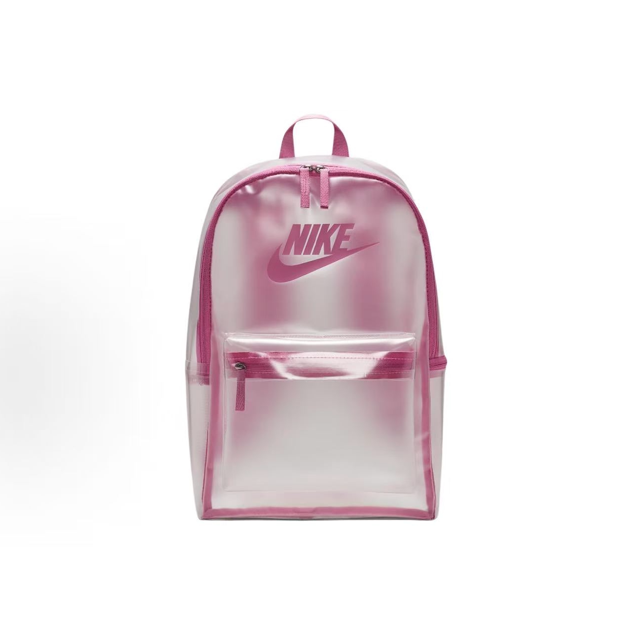 NIKE/耐克 热塑性聚氨酯 透明粉色情侣款双肩包 HV8920-906