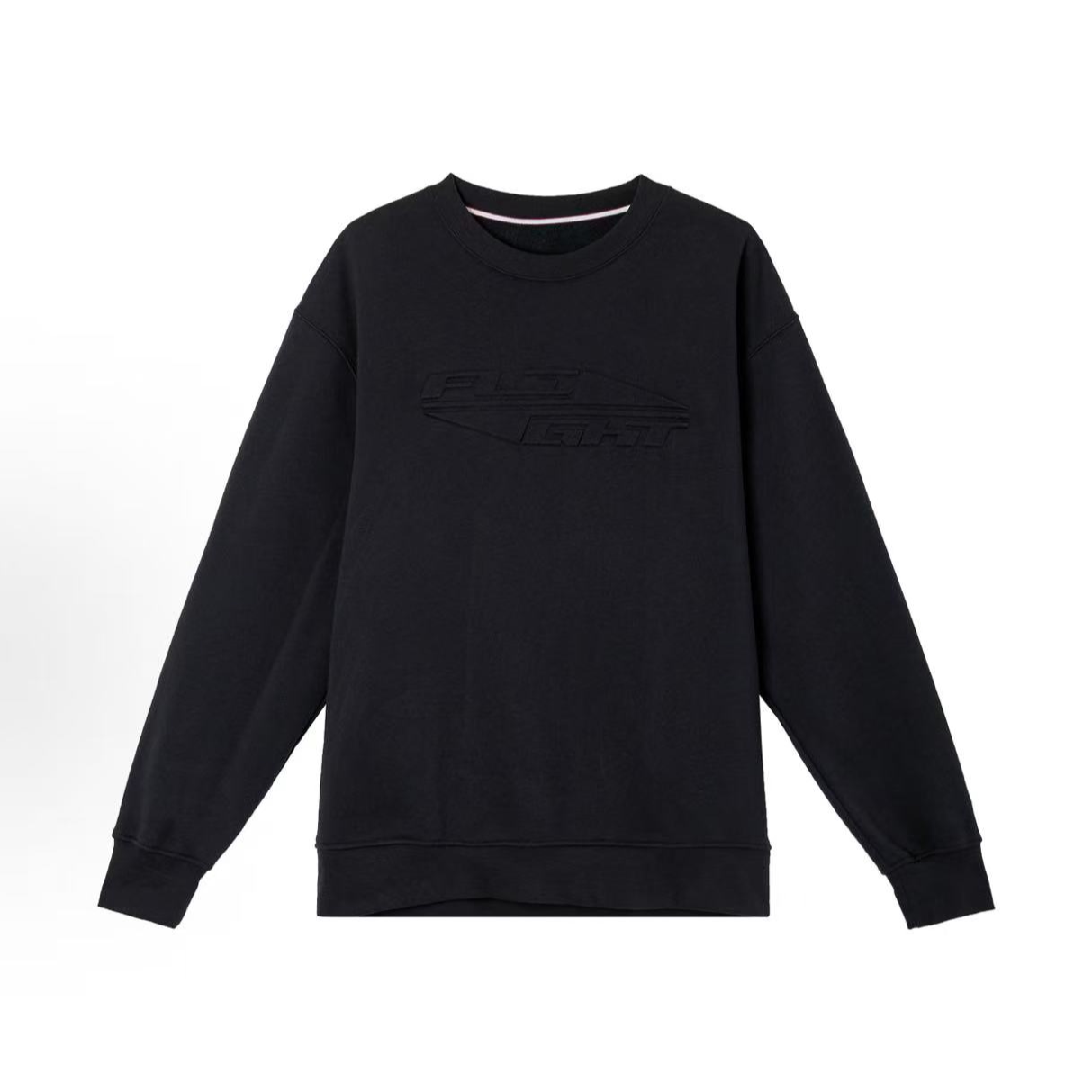 NIKE耐克 Jordan logo 加绒圆领运动长袖黑色男款卫衣 FV7234-010