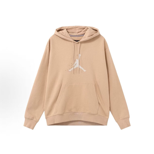 NIKE耐克 Jordan Logo标识连帽休闲男款加绒长袖卫衣 FD7466-200