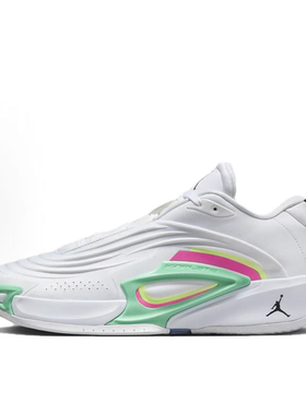 NIKE/耐克 Jordan Luka 3 东契奇 耐磨低帮白绿篮球鞋 HQ5055-107