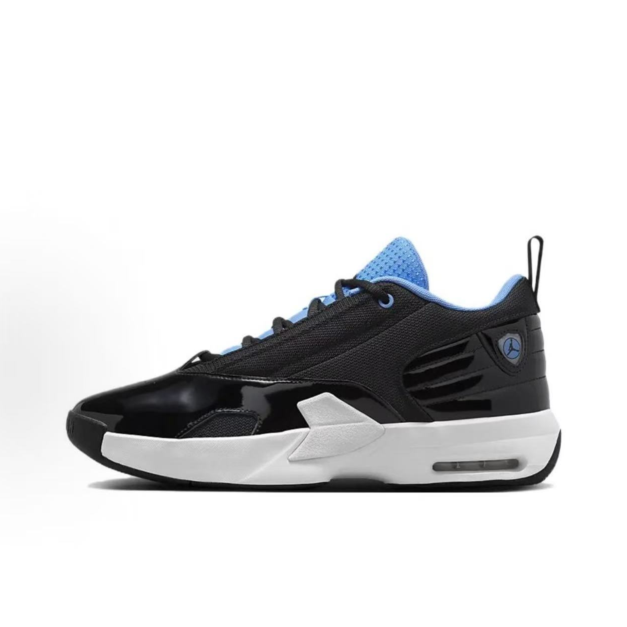 NIKE耐克 Jordan Max Aura 6减震防滑低帮黑蓝色篮球鞋FQ8298-004