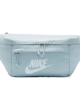 NIKE/耐克 斜挎包男女单肩挎包大容量蓝色腰包胸包 BA5751-363