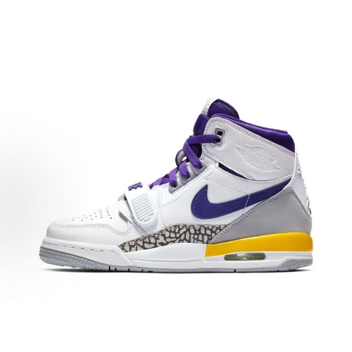 NIKE/耐克  JORDAN LEGACY 312高帮湖人色休闲鞋 AT4040-157