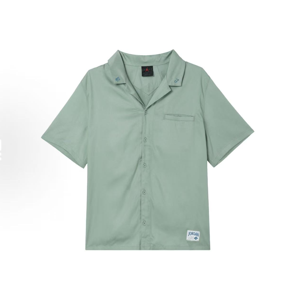 NIKE/耐克 Jordan 宽松梭织刺绣纯色工装风女款衬衫 FN5764-304