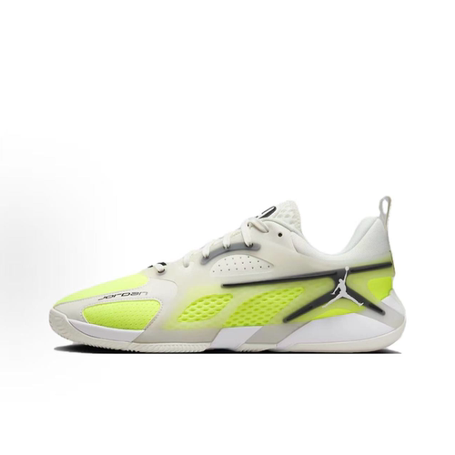 NIKE/耐克 Jordan Heir PF 耐磨防滑低帮白绿篮球鞋 FQ3859-107