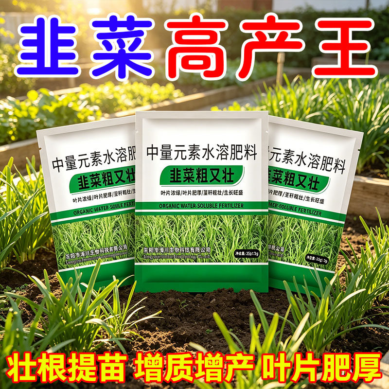 韭菜专用肥家庭韭菜根苗