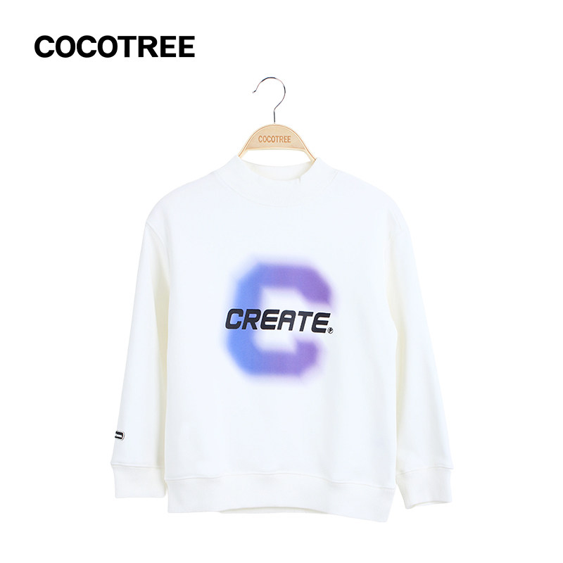 男大童冬季宽松加绒中领卫衣青少年学生字母印花保暖百搭卫衣,童装/婴儿装/亲子装,卫衣/绒衫,淘宝优惠券,粉丝福利购,淘宝优惠卷