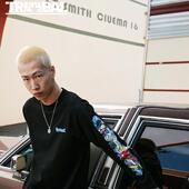 TRIBAL 街头潮牌街舞滑板情侣宽松圆领T T恤美式 黑豹花臂袖 长袖