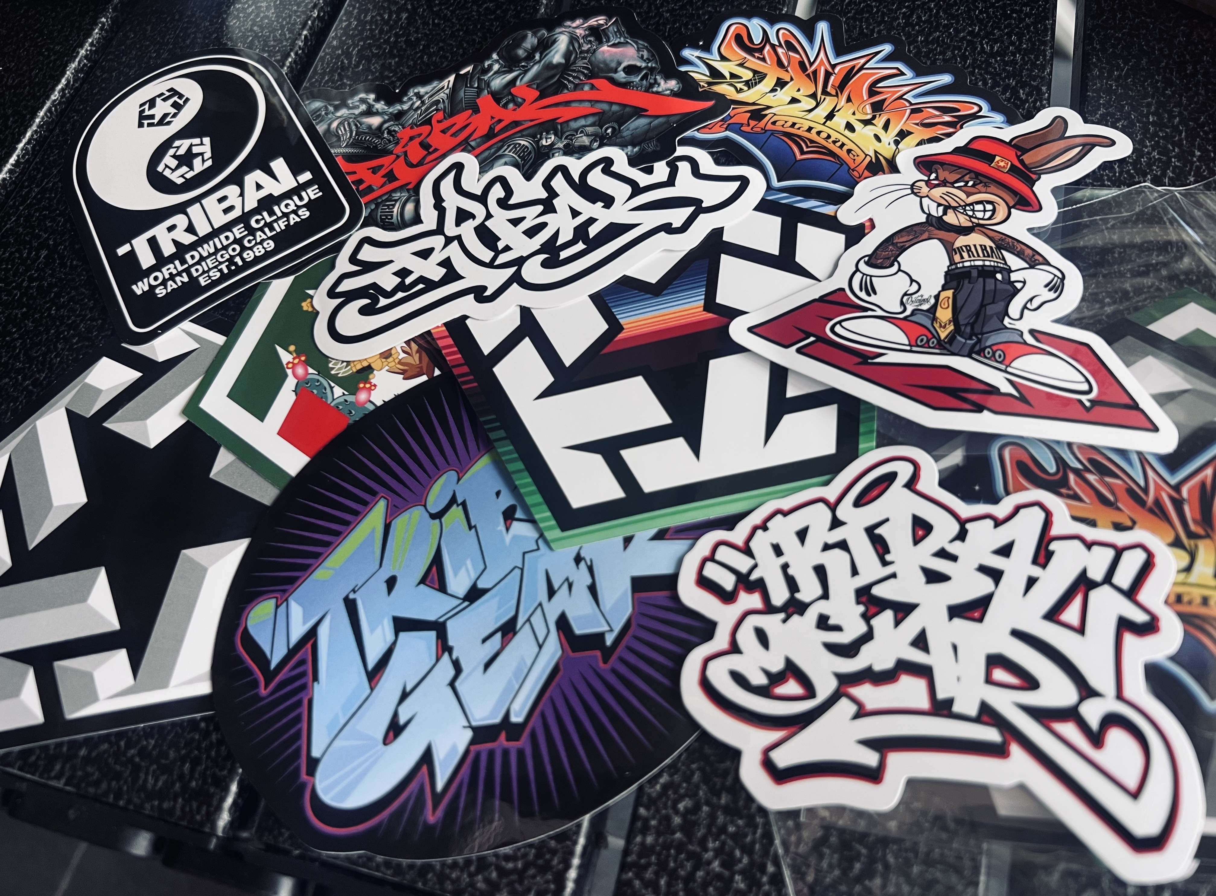 TRIBAL开业限定贴纸防水