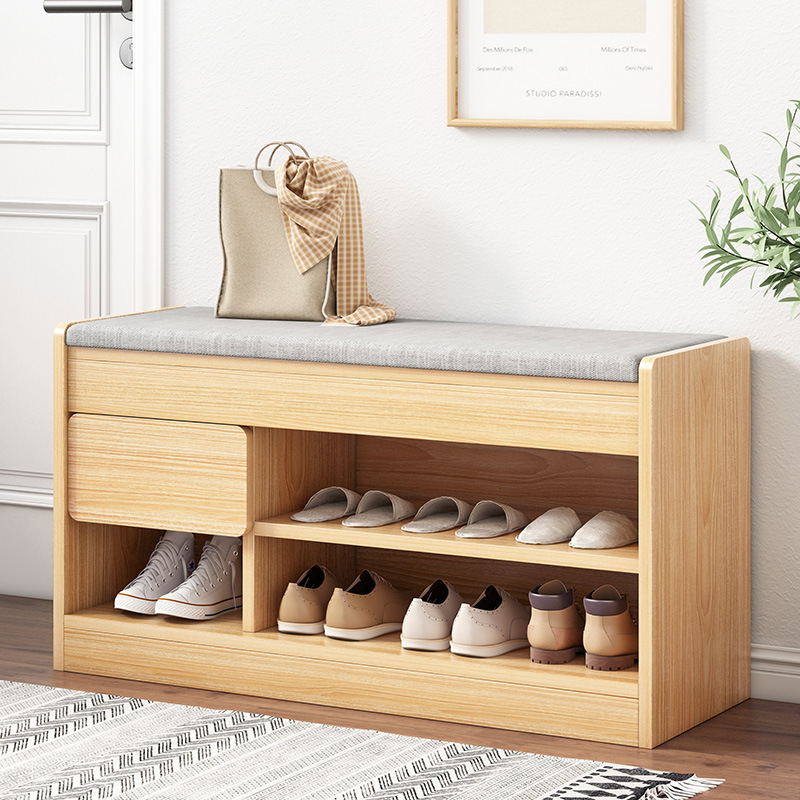 鞋柜换鞋凳家用进门口穿鞋凳子床头床尾凳长条凳可坐式收纳储物凳