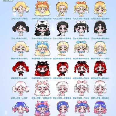 新品Kiki小小合唱团萌粒盲袋盲盒